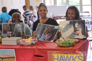 Ann Thomson Decatur Middle School selling suckers for MH IMG_3532