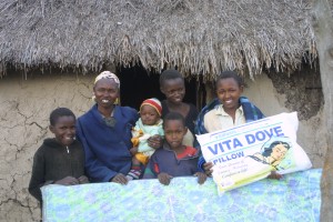 Matanya's Hope built us a new home.  They gave us all we needed to be comfortable.  